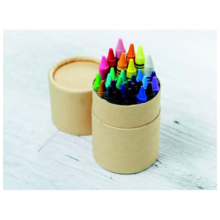 Etui 30 crayons cire