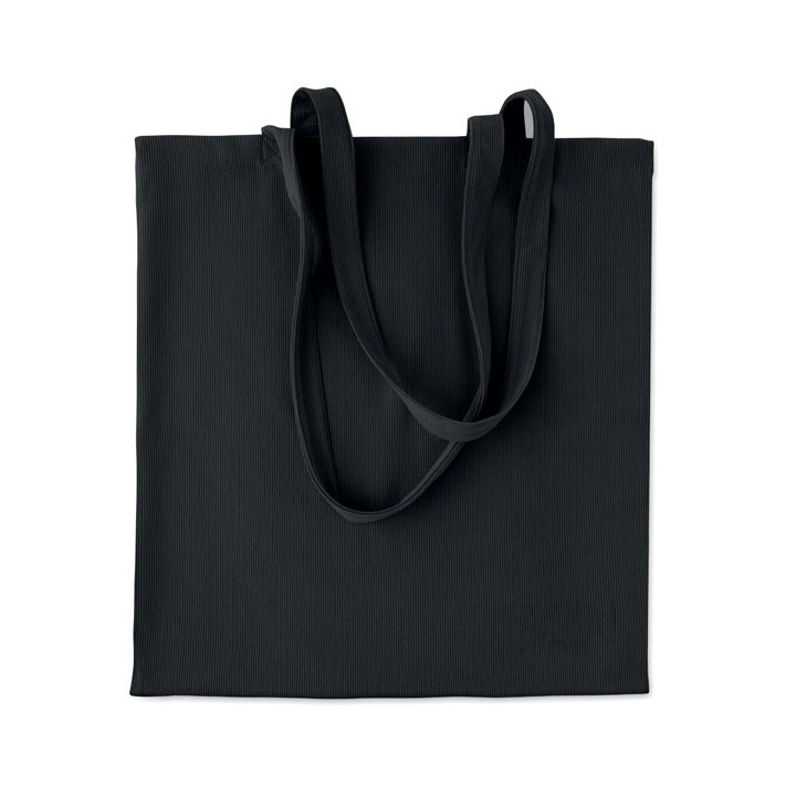 Sac shopping en velours côtelé