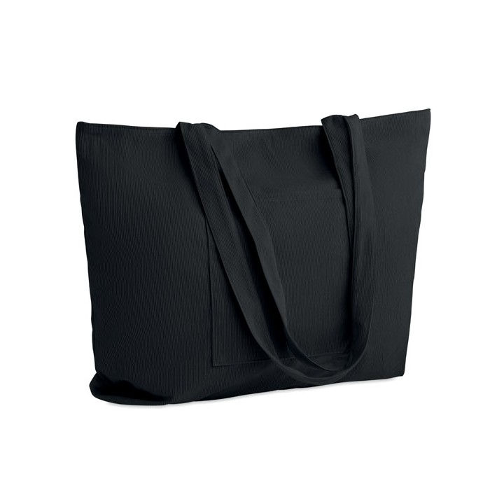 Grand sac shopping en velours