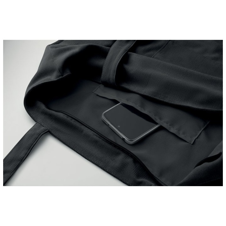 Grand sac shopping en velours