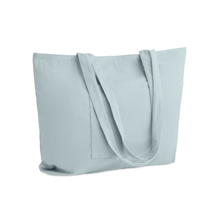 Grand sac shopping en velours