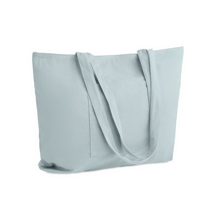 Grand sac shopping en velours