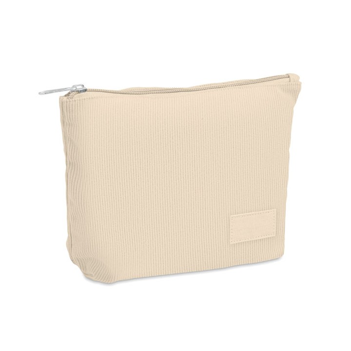Trousse  en velours côtelé
