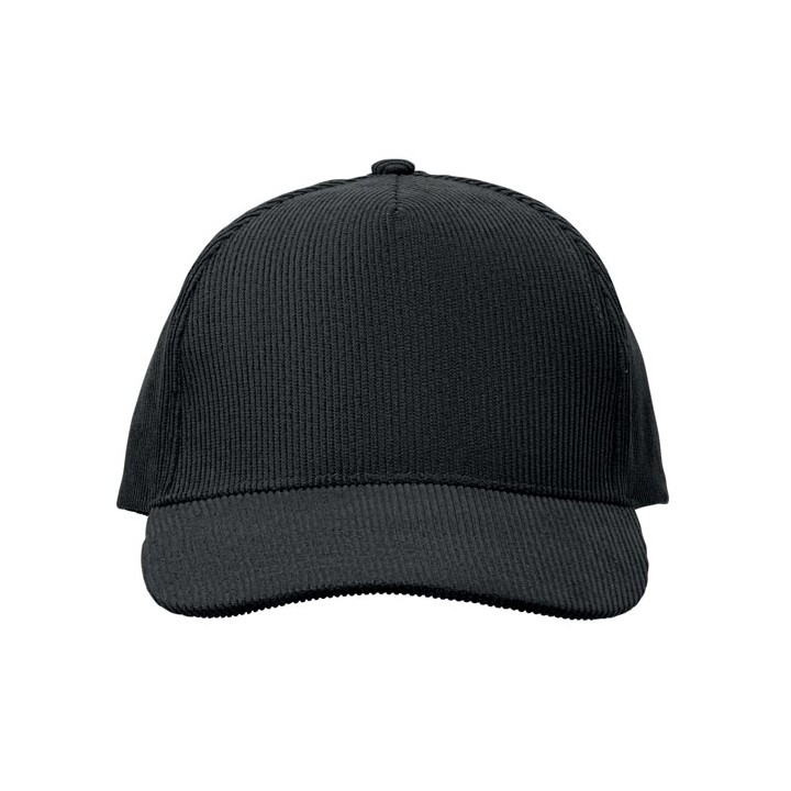 Casquette 5 pans en velours