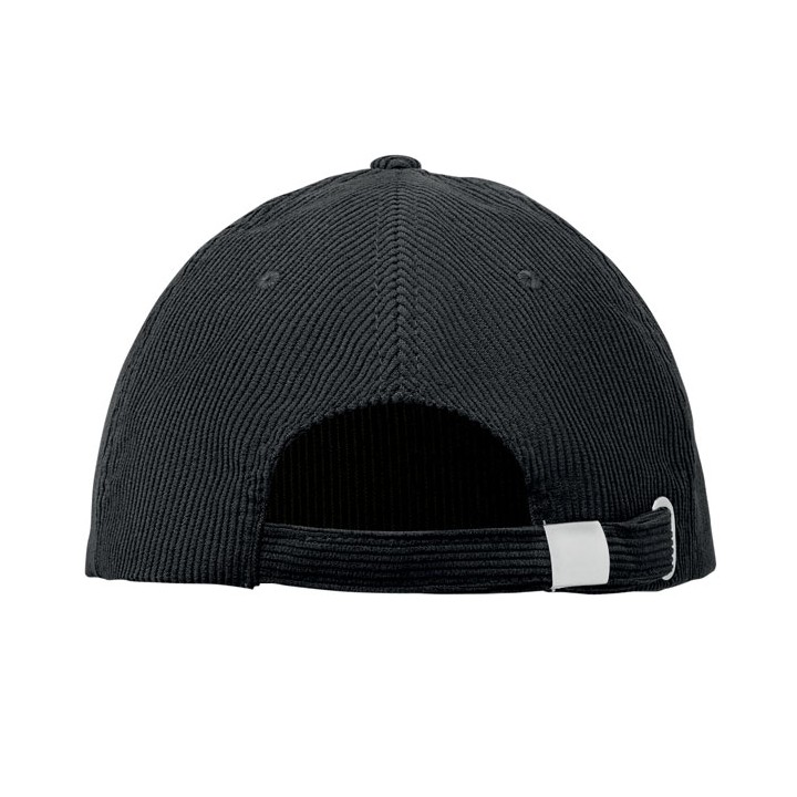 Casquette 5 pans en velours