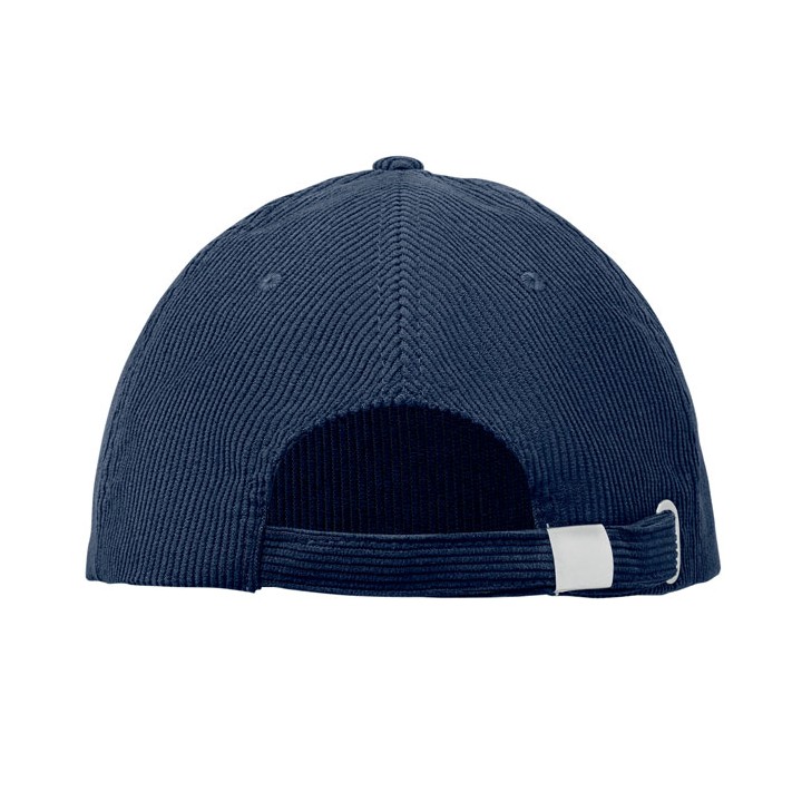 Casquette 5 pans en velours