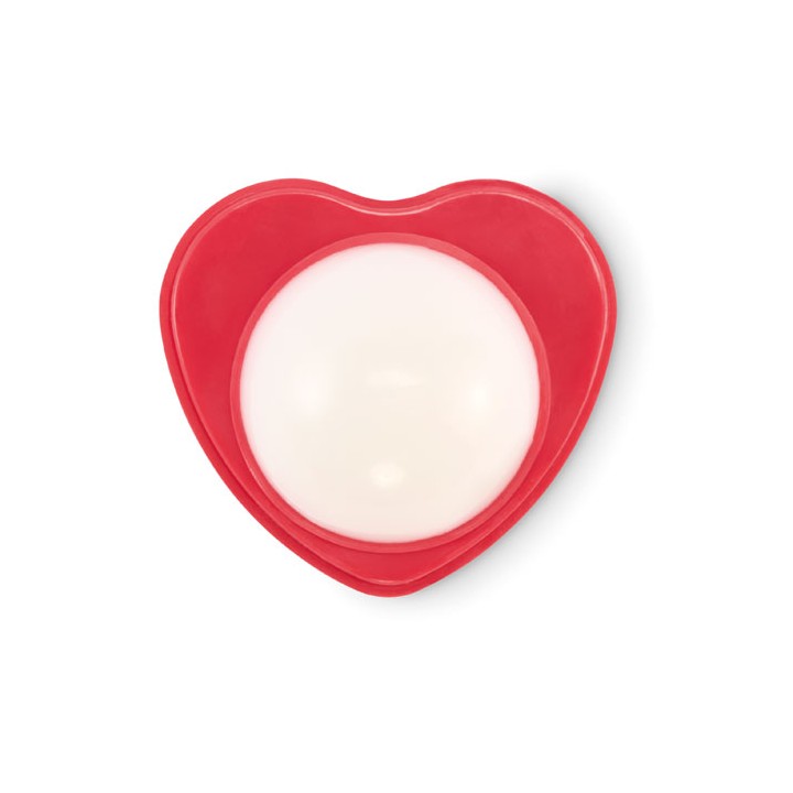 Baume à lèvres vegan en coeur