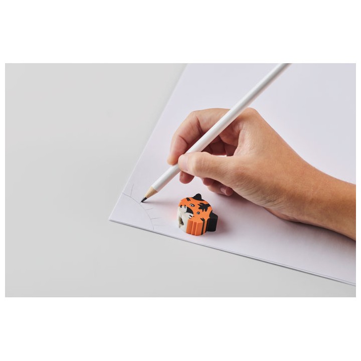 Crayon en bois en forme d'animal