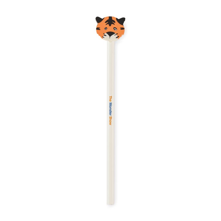 Crayon en bois en forme d'animal