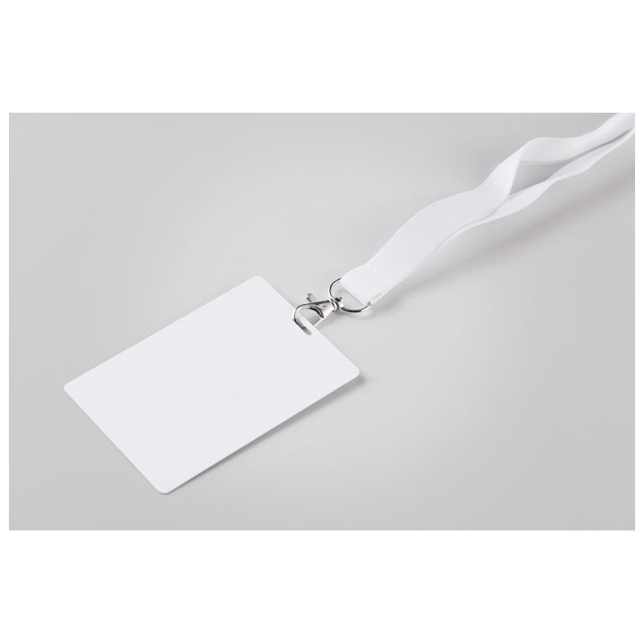 Badge lanyard 120 x 80mm