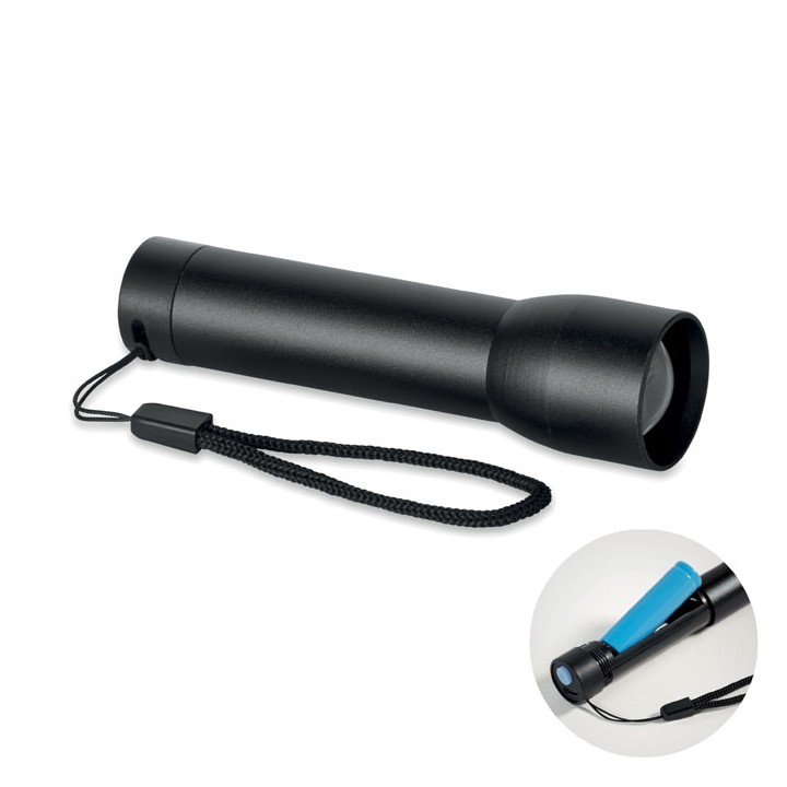 Lampe rechargeable en alu.