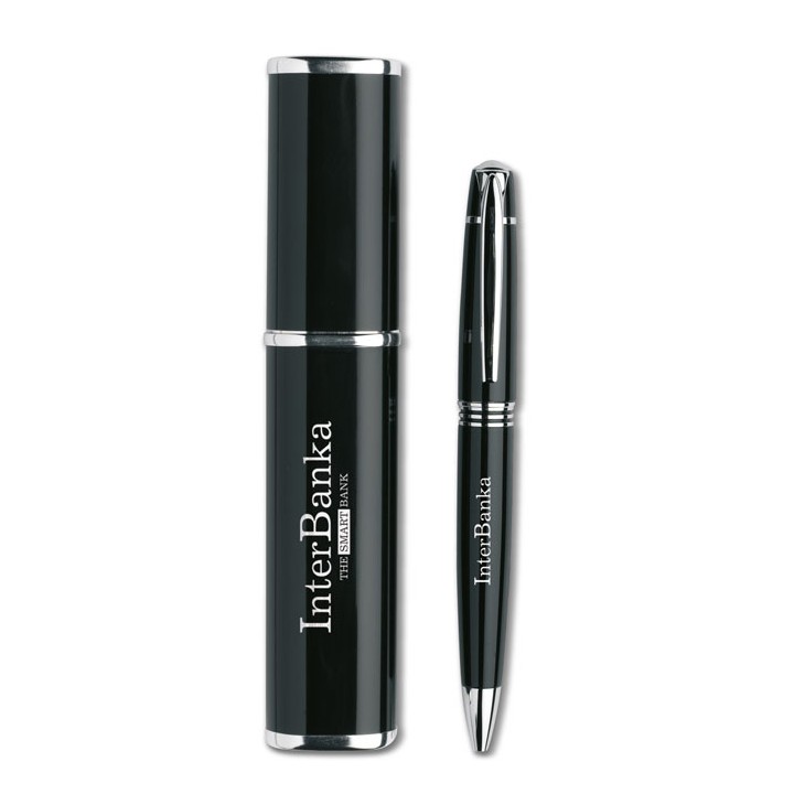 Stylo bille twist métal