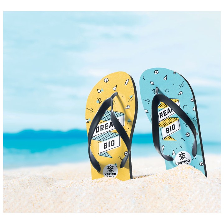 Tongs sublimés, tailles 38-41
