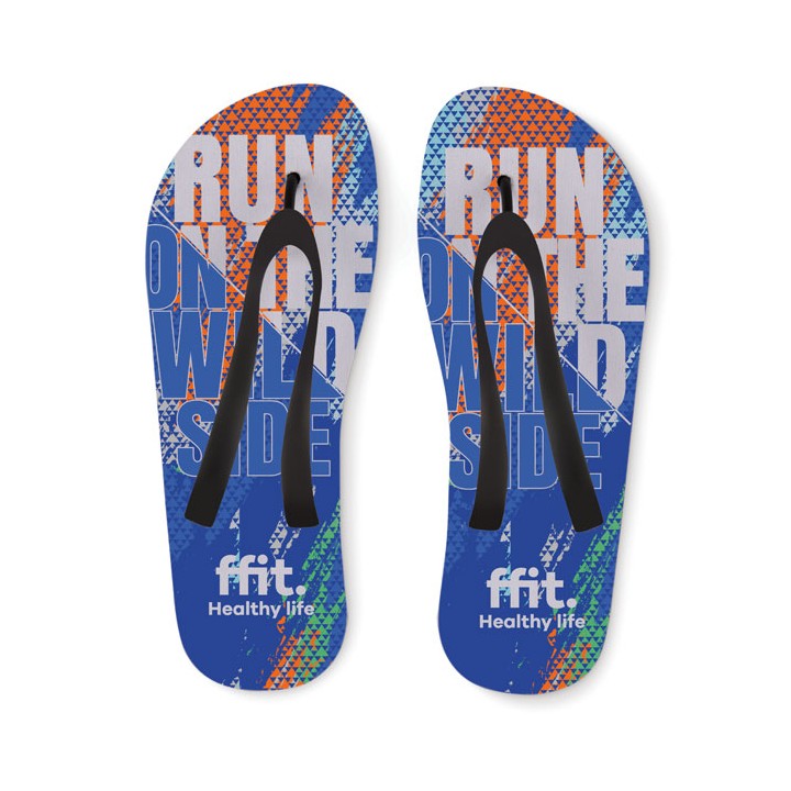 Tongs sublimés, tailles 42-44