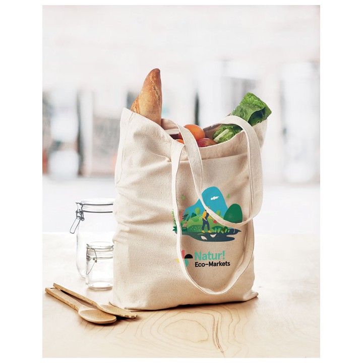 Sac shopping en toile