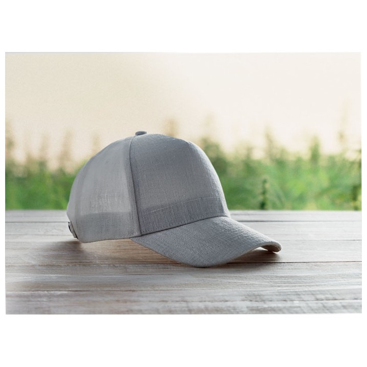CASQUETTE CHANVRE 5 PANNEAUX 370