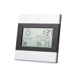 Station météo noire et argent