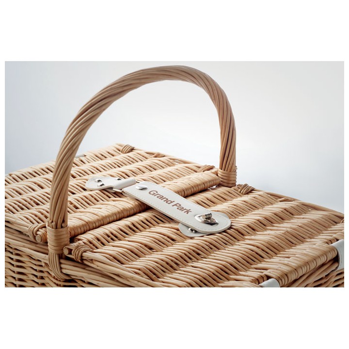 Panier pique-nique en osier 4