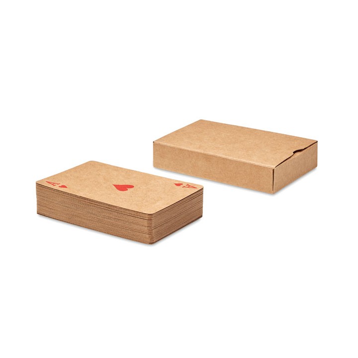 Cartes à jouer papier recyclé