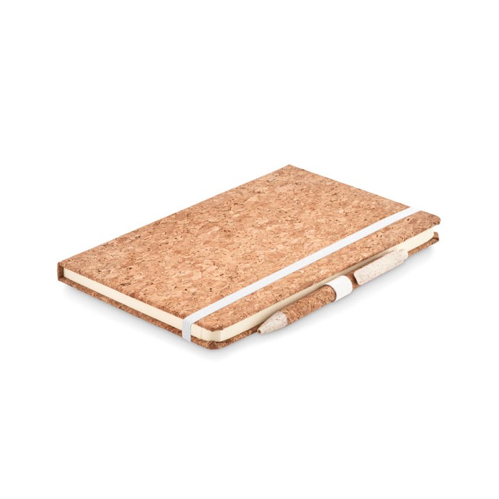 Carnet A5 & stylo en liège