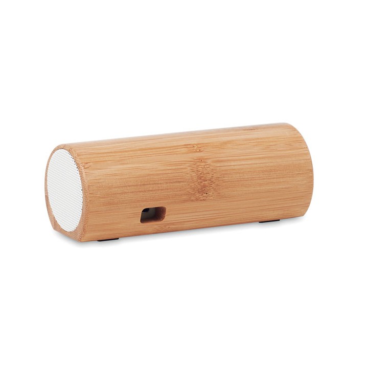 Haut-parleur en bambou