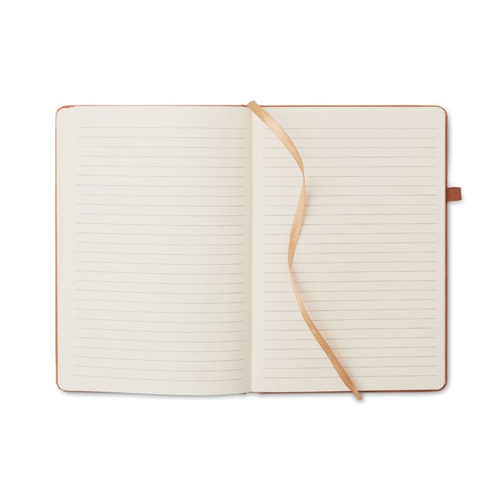 Carnet A5 ligné en PU recyclé