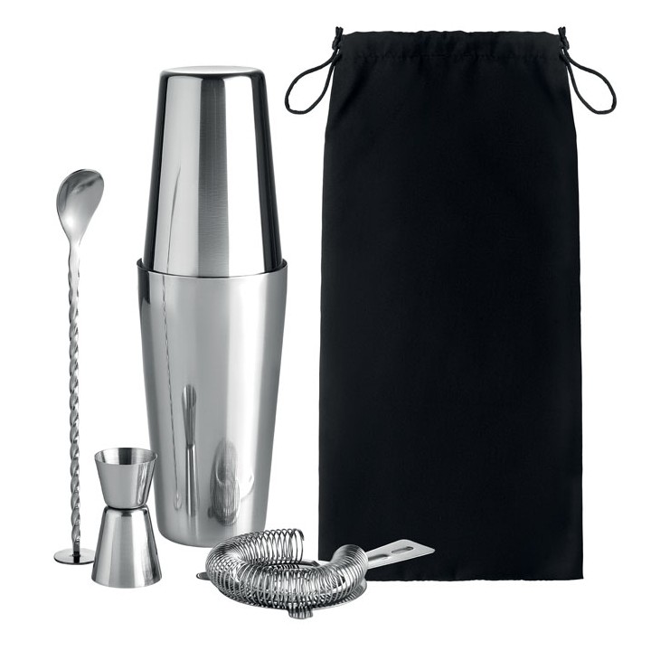Set pour cocktail en inox