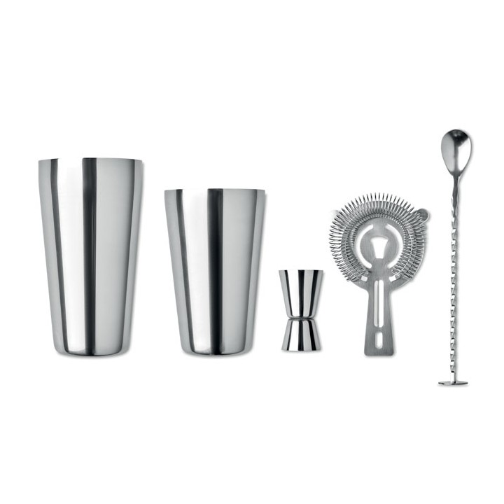 Set pour cocktail en inox