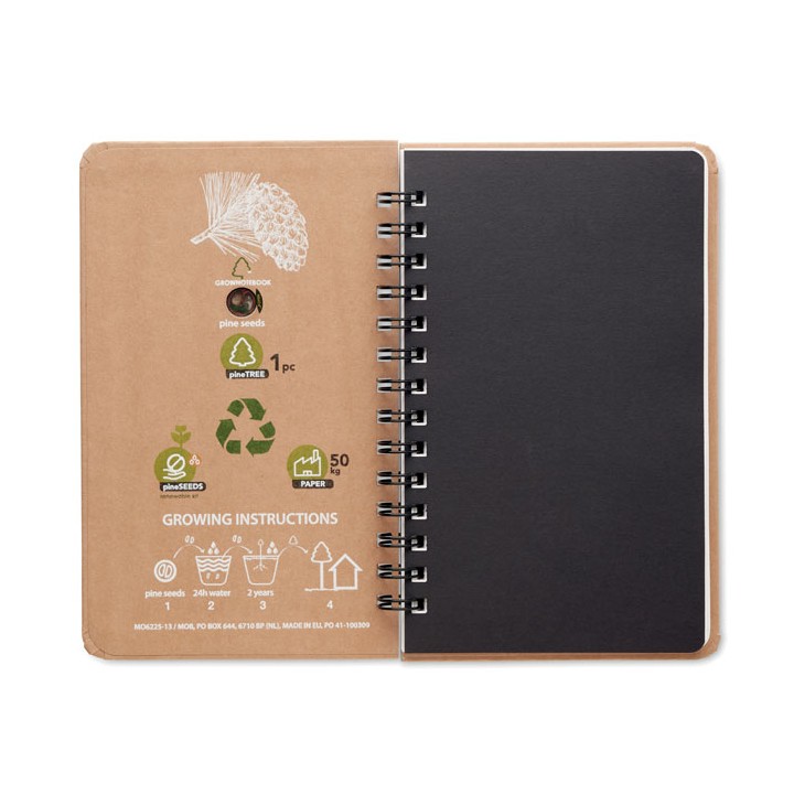 Un carnet , un Pin