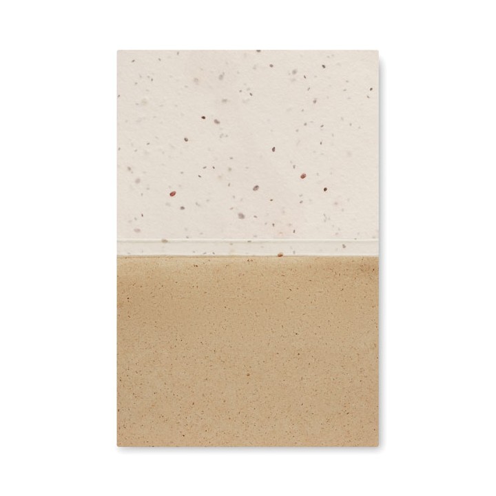 Bloc notes couverture à planter