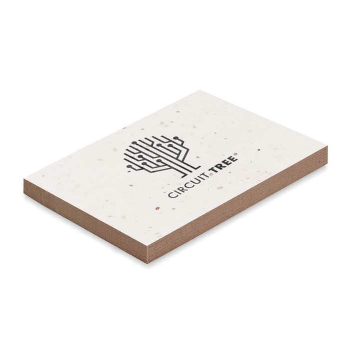 Bloc notes couverture à planter