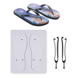 Tongs sublimés, tailles 44-46