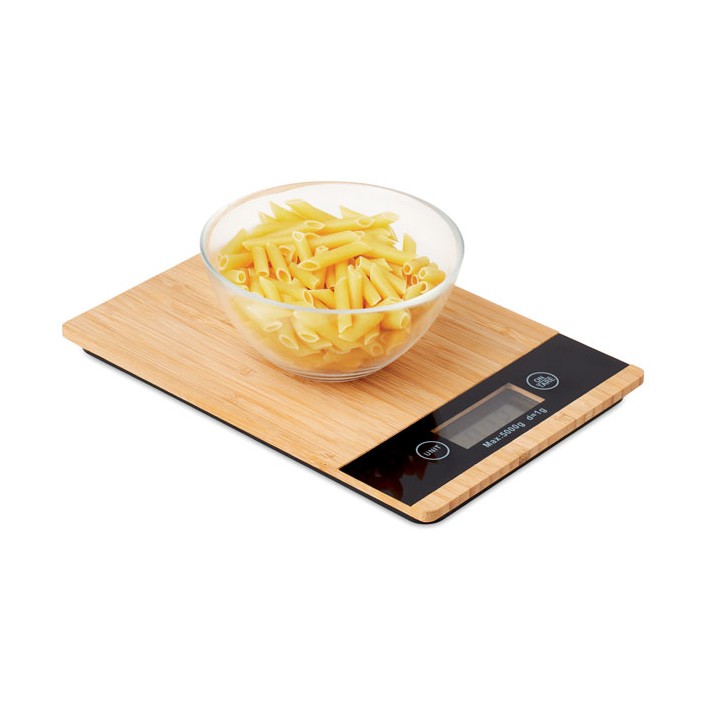 Balance de cuisine bambou ABS