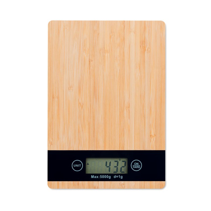 Balance de cuisine bambou ABS