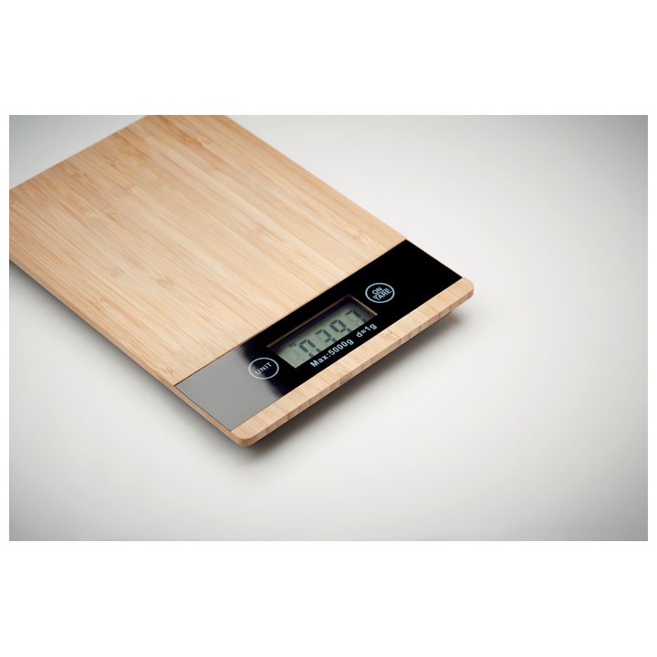 Balance de cuisine bambou ABS
