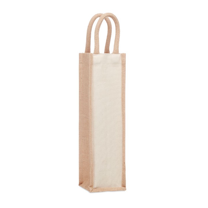 Sac en jute pour une bouteille