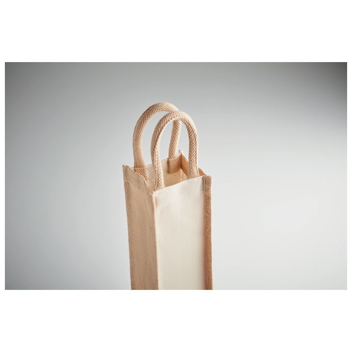 Sac en jute pour une bouteille