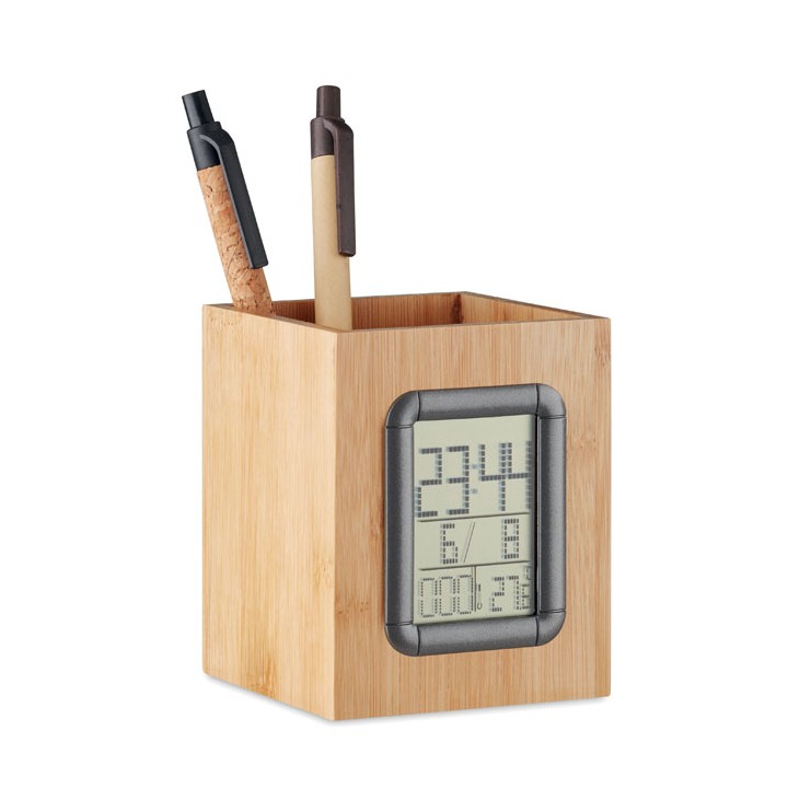 Porte-stylo en bambou