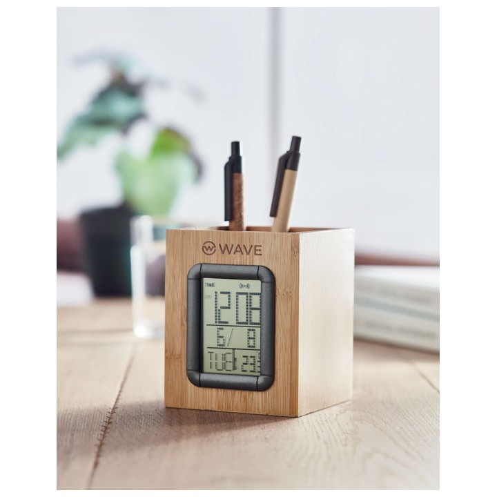 Porte-stylo en bambou