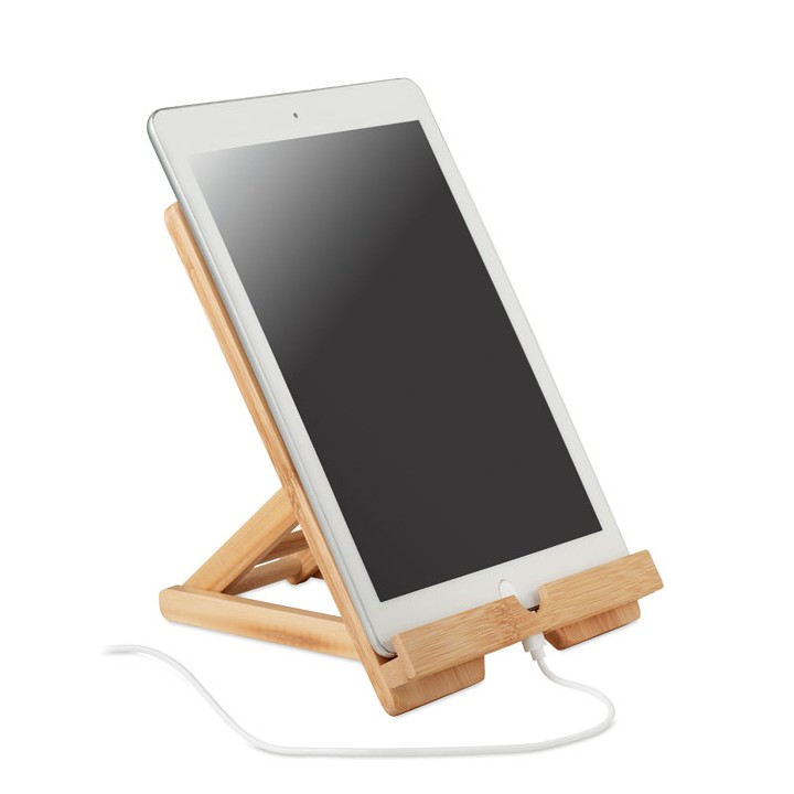 Support pour tablette bambou