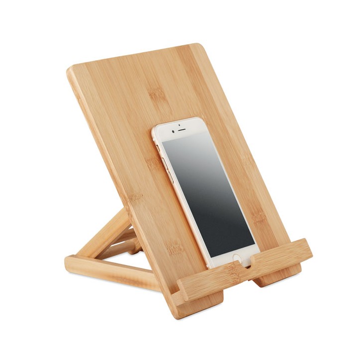 Support pour tablette bambou