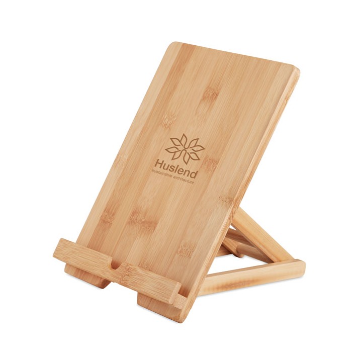 Support pour tablette bambou