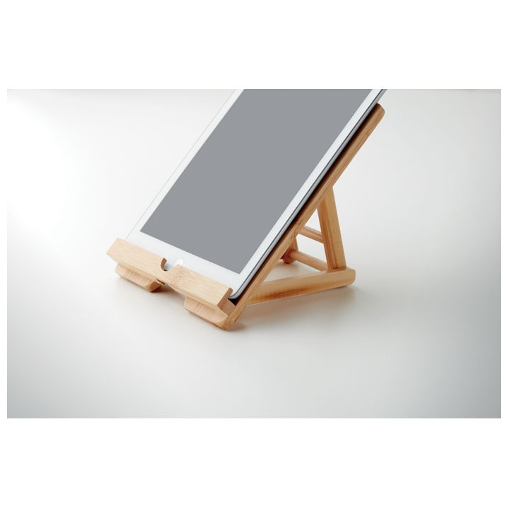 Support pour tablette bambou