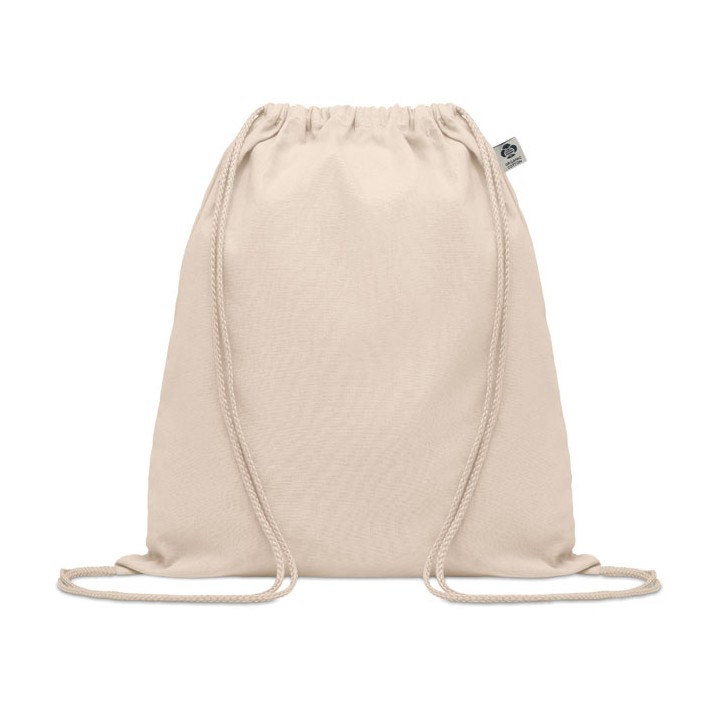 Sac à cordon en coton organique