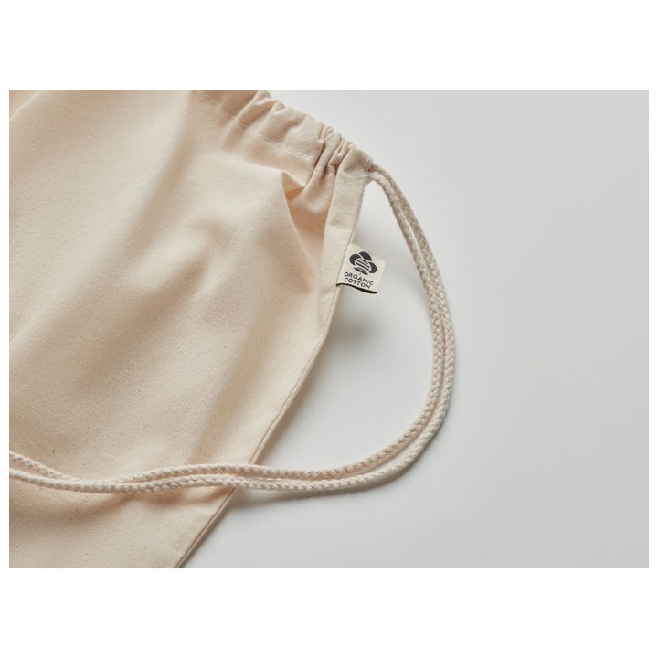 Sac à cordon en coton organique