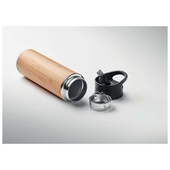 Bouteille bambou double paroi