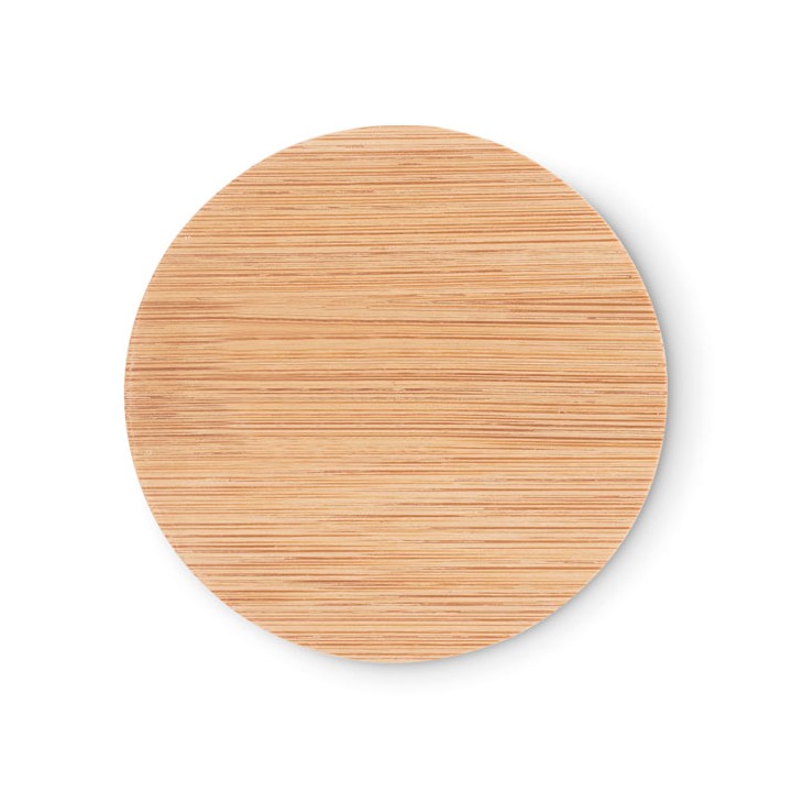 Miroir de poche en bambou