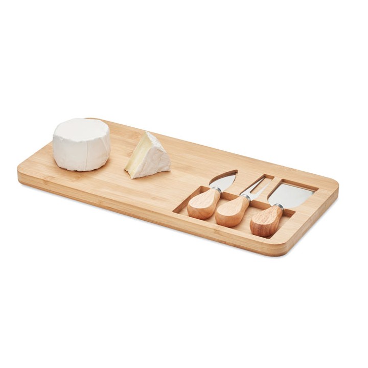 Plateau à fromage en bambou