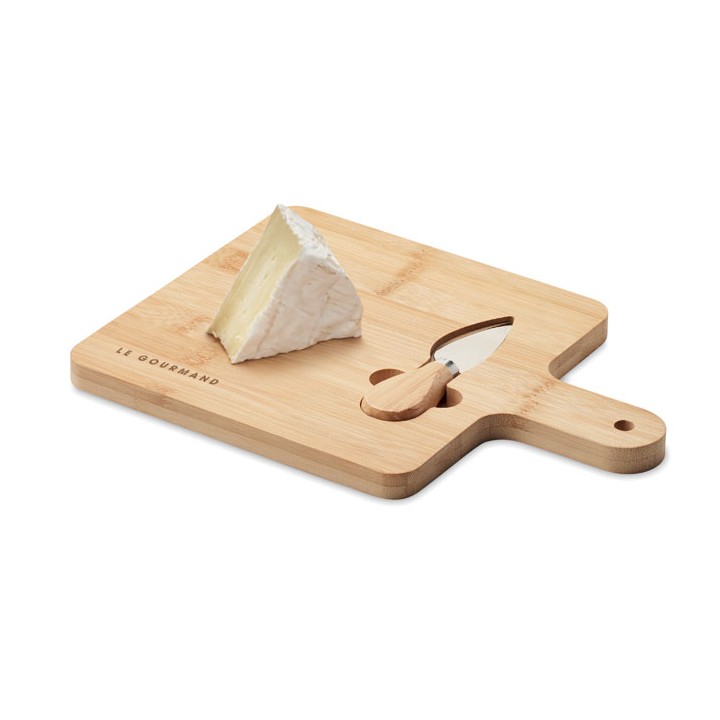Plateau à fromage en bambou