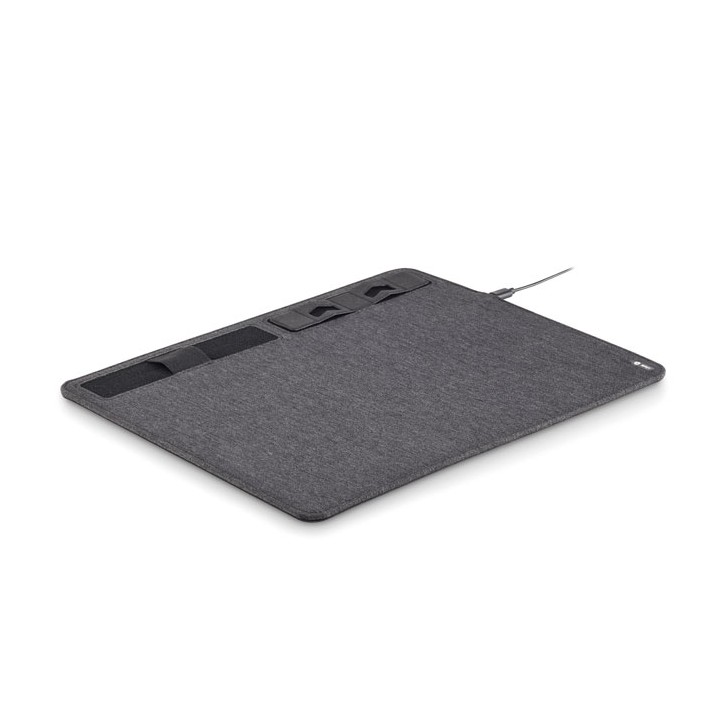 Tapis de souris RPET chargeur 15W